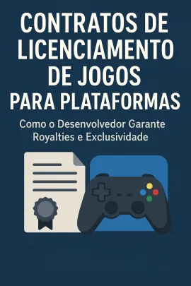 Imagem da notícia Contratos de Licenciamento de Jogos para Plataformas: Como o Desenvolvedor Garante Royalties e Exclusividade